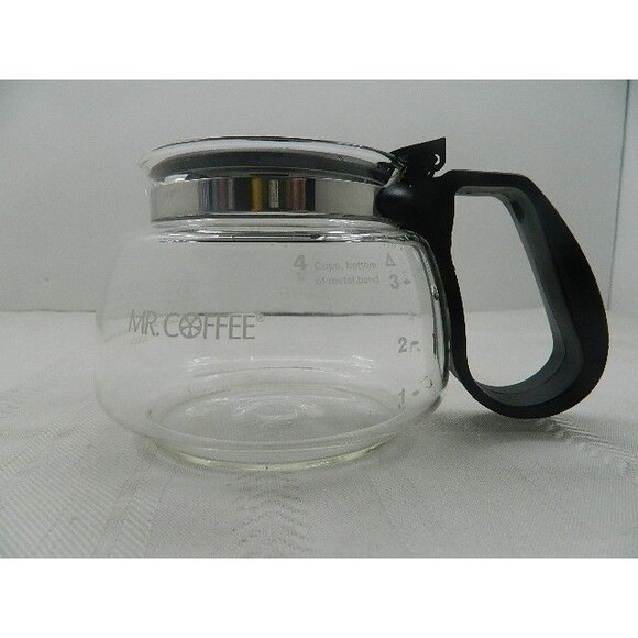 Mr. Coffee 4 Cup Replacement Coffee Pot, Glass Carafe A246T1 - Picture 1 of 6